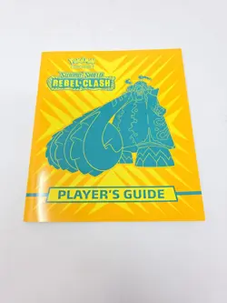 Pokemon Sword & Shield Rebel Clash Players Guide ETB Booklet - Image 1