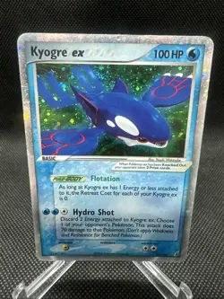 Pokemon Kyogre ex 95/100 Crystal Guardians Ultra Rare Holo EX DMG - Image 1