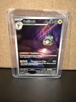 Pokemon TCG Bellibolt 201/197 SV03: Obsidian Flames Holo NM - Image 1