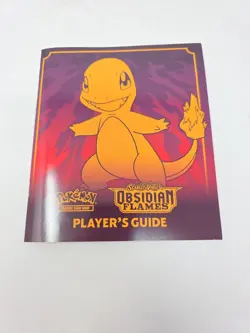 Pokemon TCG Obsidian Flames Elite Trainer Box Player's Guide Booklet - Image 1