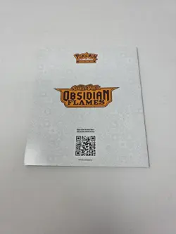 Pokemon TCG Obsidian Flames Elite Trainer Box Player's Guide Booklet - Image 2