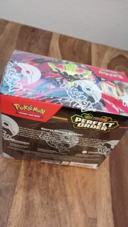 Pokemon Center Perfect Order Booster Box Factory Sealed Pokemon TCG ME03 - Image 3