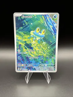 Froakie 088/086 Illustration Rare ME04: Chaos Rising Pokemon Holo NM Full Art - Image 1