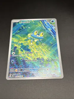 Froakie 088/086 Illustration Rare ME04: Chaos Rising Pokemon Holo NM Full Art - Image 3