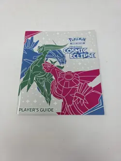 Cosmic Eclipse Players Guide Pokemon TCG Sun & Moon ETB Booklet - Image 1