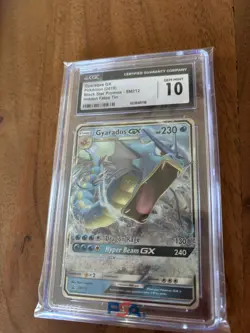 Pokemon 2019 Gyarados GX SM212 Black Star Promo Black Star Promos GEM MT CGC 10 - Image 1