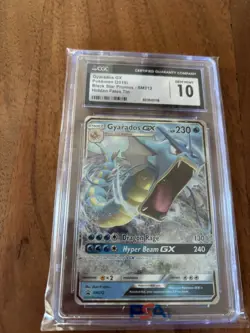 Pokemon 2019 Gyarados GX SM212 Black Star Promo Black Star Promos GEM MT CGC 10 - Image 3