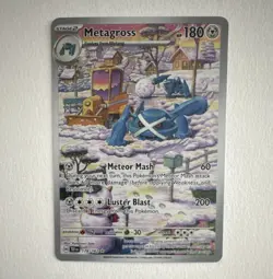 Pokemon TCG Metagross 178/162 SV05 Temporal Forces IR Holo Stage 2 HP180 - Image 1