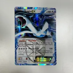 Pokemon Lugia EX BW83 Team Plasma Black Star Promo Holo 2013 Black White LP - Image 1