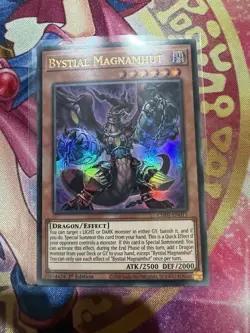 Yugioh - The Fallen & The Virtuous - Bystial Magnamhut - Ultra Rare - CH01-EN011 - Image 1