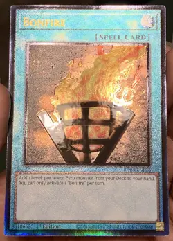 Yugioh Bonfire RA03-EN073 Prismatic Ultimate Rare (PUR) 1st Ed NM w/Tracking - Image 2