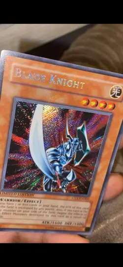Blade Knight CT1-EN002 2004 Limited Edition Secret Rare HOLO BLEED NM YuGiOh! - Image 4
