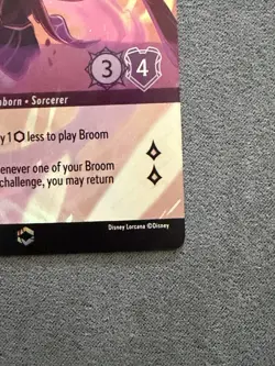 Disney Lorcana TCG First Chapter Mickey Mouse Wayward Sorcerer Enchanted - NM/M - Image 4