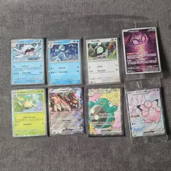 Pokemon Cards Job Lot Scarlet & Violet Black Star Promo SVP 195 EX Clefairy EX - Image 1