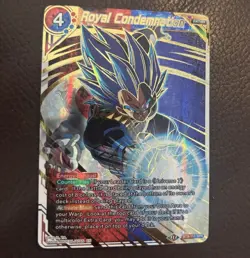 Dragon Ball Super Card Game Royal Condemnation SPR NM - Image 1