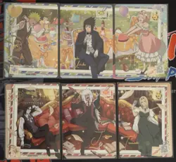Naruto Kayou Series 3 PU Sets 6 Cards Naruto Sasuke Sakura Jiraiya Tsunade Orch - Image 1