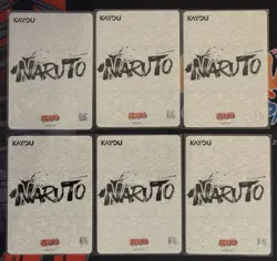 Naruto Kayou Series 3 PU Sets 6 Cards Naruto Sasuke Sakura Jiraiya Tsunade Orch - Image 2