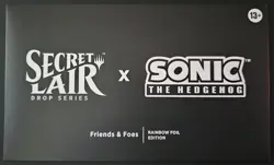 MTG Secret Lair x Sonic The Hedgehog Friends & Foes Foil Edition SEALED - Image 1
