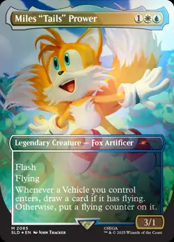 MTG Secret Lair x Sonic The Hedgehog Friends & Foes Foil Edition SEALED - Image 4