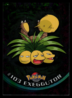 LP - Pokemon Topps Exeggutor #103 TV Animation Edition Smooth Foil - Image 1