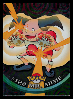 MP - Pokemon Topps Mr. Mime #122 TV Animation Edition Smooth Foil - Image 1