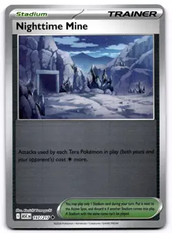 Nighttime Mine 197/217 Ascended Heroes Uncommon Reverse Holo Near Mint Pokemon - Image 1