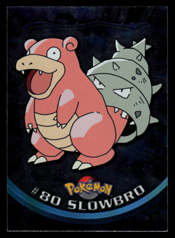 LP - Pokemon Topps Slowbro #80 TV Animation Edition Smooth Foil - Image 1