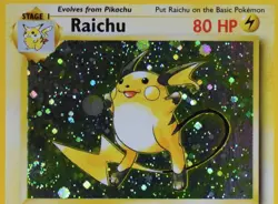 Raichu - 16/130 - Base Set 2 - Near Mint Holo - Pokemon Card - Image 3