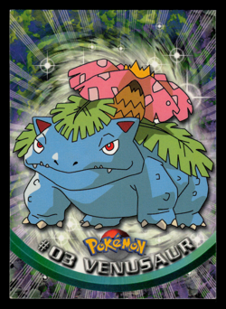 MP - Pokemon Topps Venusaur #03 TV Animation Edition Series 1 (Blue Logo) - Image 1