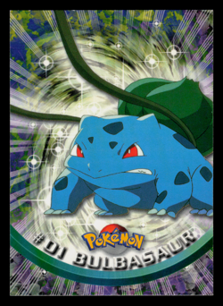 NM - Pokemon Topps Bulbasaur #01 TV Animation Edition Series 1 (Blue Logo) - Image 1