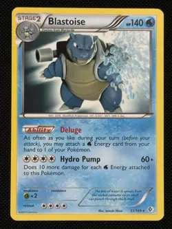 Blastoise 31/149 Holo Rare Boundaries Crossed Pokemon Lightly Played - Image 1
