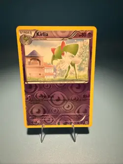 KIRLIA 60/135 B&W Plasma Storm Vintage Reverse Holo Pokemon TCG Lightly Played - Image 1