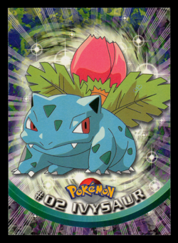 LP - Pokemon Topps Ivysaur #02 TV Animation Edition Series 1 (Black Logo) - Image 1