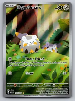 Togedemaru 104/094 Illustration Rare Phantasmal Flames Near Mint - Image 1