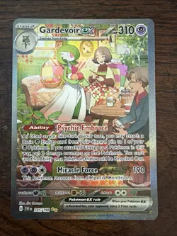 Pokemon Gardevoir EX TCG Holo Card 245/198 SV01 Scarlet & Violet Base Set - Image 1