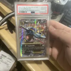 Pokemon Mega M Sharpedo EX Black Star Promo XY200 GEM MINT PSA 10 - Image 1