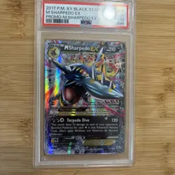 POKEMON 2017 Promo Black Star M SHARPEDO Ex Prem Coll #XY200 PSA 10 Gem Mint - Image 4