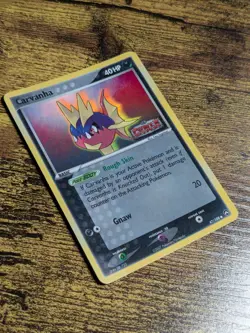 Pokemon Carvanha 47/108 Power Keepers Stamped Holo - Image 2