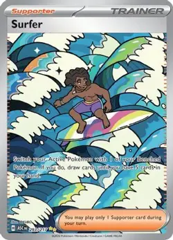 Surfer 293/217 Holo | NM/M | Ascended Heroes | Pokemon TCG - 2026 - Image 1