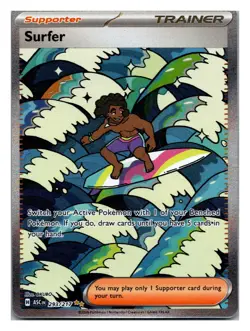 Surfer 293/217 Holo | NM/M | Ascended Heroes | Pokemon TCG - 2026 - Image 2