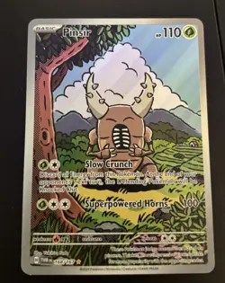 Pokemon TCG Pinsir 168/167 Sv06 Twilight Masquerade Illustration Rare Holo EN - Image 1