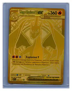 MEGA CHARIZARD Y EX 294/217 MEGA HYPER RARE ASCENDED HEROES POKEMON NM/M - Image 1