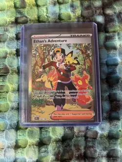 Pokemon Ethan’s Adventure 236/182 Destined Rivals Special Illustration Rare ENG - Image 1