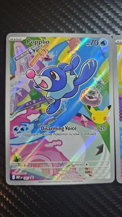 First Partner Pokemon Illustration Collection Alola Rowlet Popplio Litten NM - Image 2