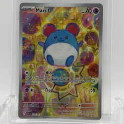 Pokemon TCG Ascended Heros Marill #232/217 Illustration Rare NM - Image 1