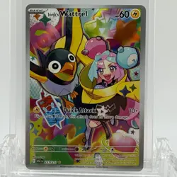 Pokemon TCG Ascended Heros Iono’s Wattrel #231/217 Illustration Rare NM- - Image 1