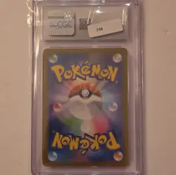 CGC 10 Pokemon TCG SV11W White Flare Oshawott 102/086 Art Rare Holo JP 2025 - Image 2