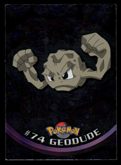 MP - Pokemon Topps Geodude #74 TV Animation Edition Smooth Foil - Image 1