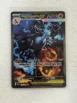 Pokemon ME02 Phantasmal Flames Mega Charizard X EX 125/094 Holo English - Image 2