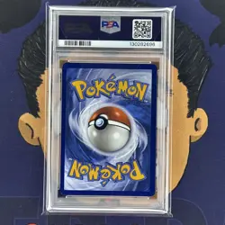 PSA 8 NM-MINT 2025 Pokemon Prismatic Evolutions VAPOREON #022 Poke Ball Reverse - Image 3